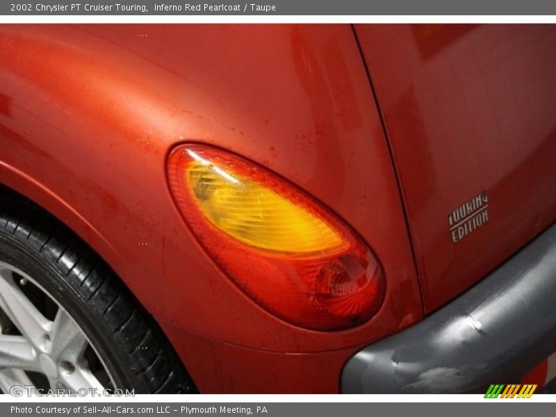 Inferno Red Pearlcoat / Taupe 2002 Chrysler PT Cruiser Touring