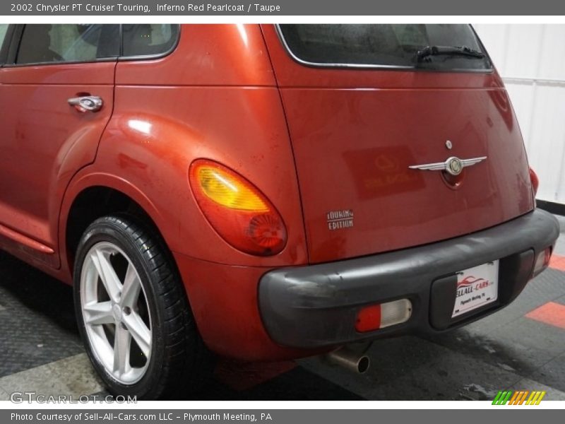 Inferno Red Pearlcoat / Taupe 2002 Chrysler PT Cruiser Touring
