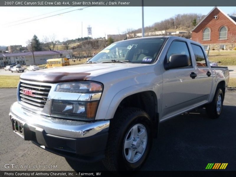 Front 3/4 View of 2007 Canyon SLE Crew Cab 4x4
