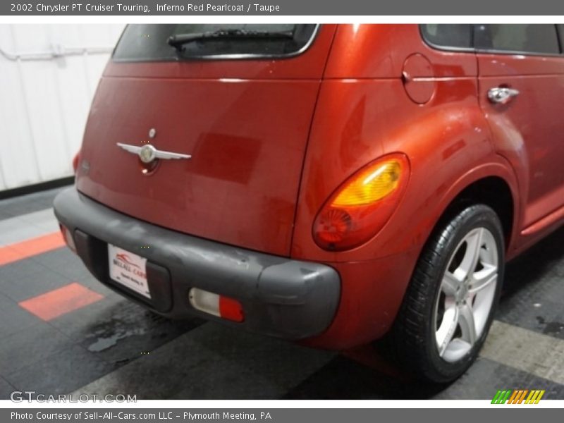 Inferno Red Pearlcoat / Taupe 2002 Chrysler PT Cruiser Touring