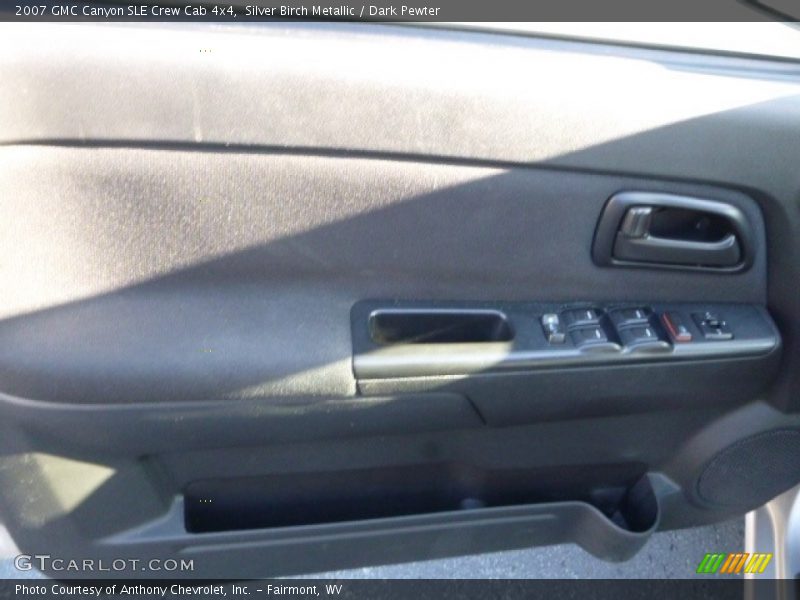 Silver Birch Metallic / Dark Pewter 2007 GMC Canyon SLE Crew Cab 4x4