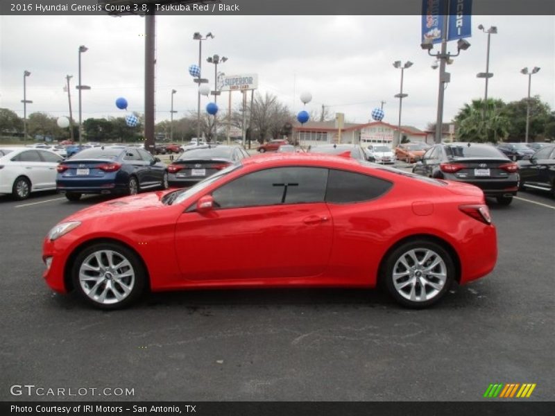 Tsukuba Red / Black 2016 Hyundai Genesis Coupe 3.8