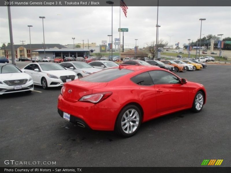 Tsukuba Red / Black 2016 Hyundai Genesis Coupe 3.8