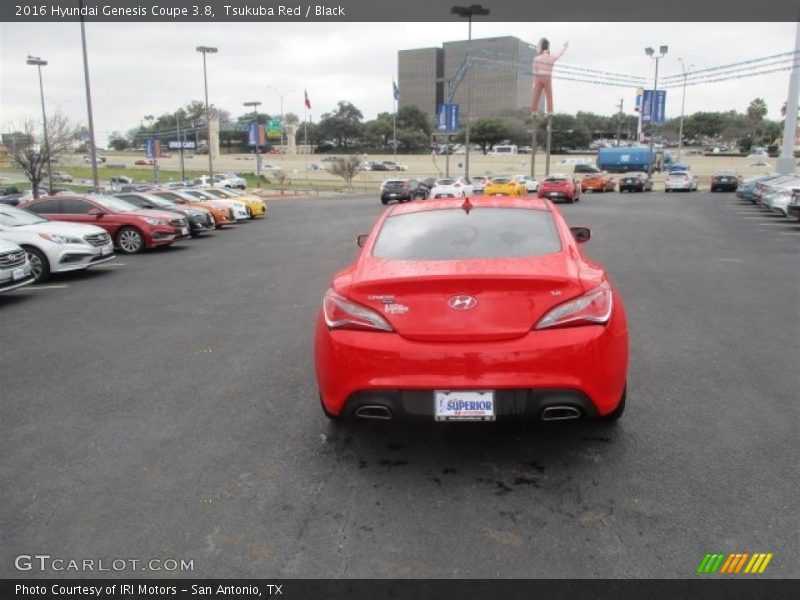 Tsukuba Red / Black 2016 Hyundai Genesis Coupe 3.8