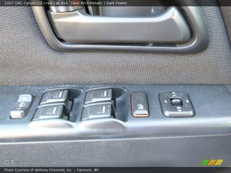 Silver Birch Metallic / Dark Pewter 2007 GMC Canyon SLE Crew Cab 4x4