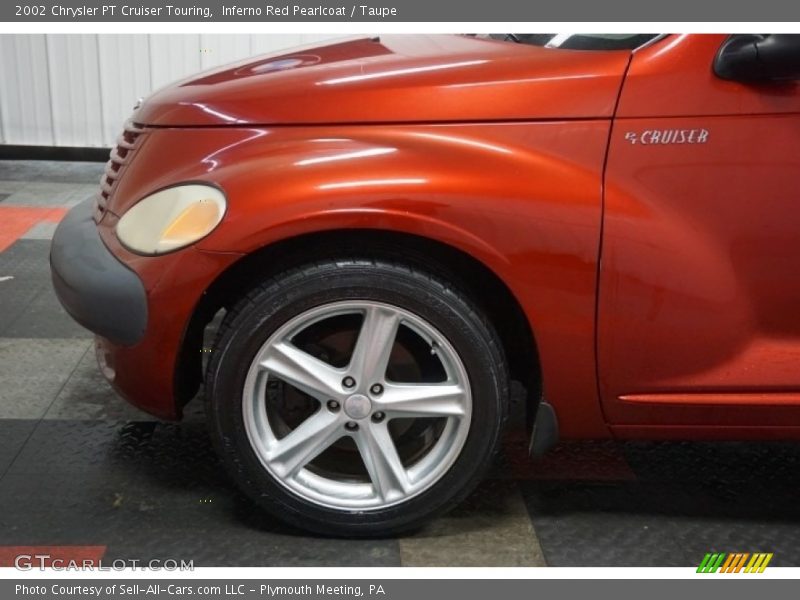 Inferno Red Pearlcoat / Taupe 2002 Chrysler PT Cruiser Touring