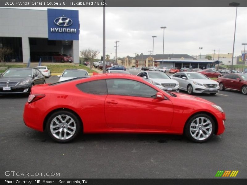 Tsukuba Red / Black 2016 Hyundai Genesis Coupe 3.8