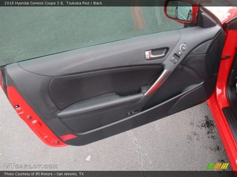 Tsukuba Red / Black 2016 Hyundai Genesis Coupe 3.8