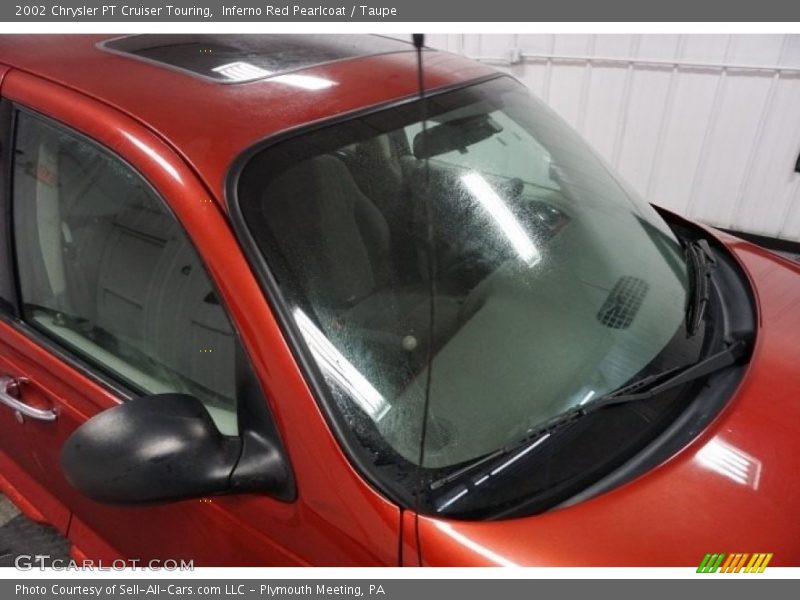 Inferno Red Pearlcoat / Taupe 2002 Chrysler PT Cruiser Touring