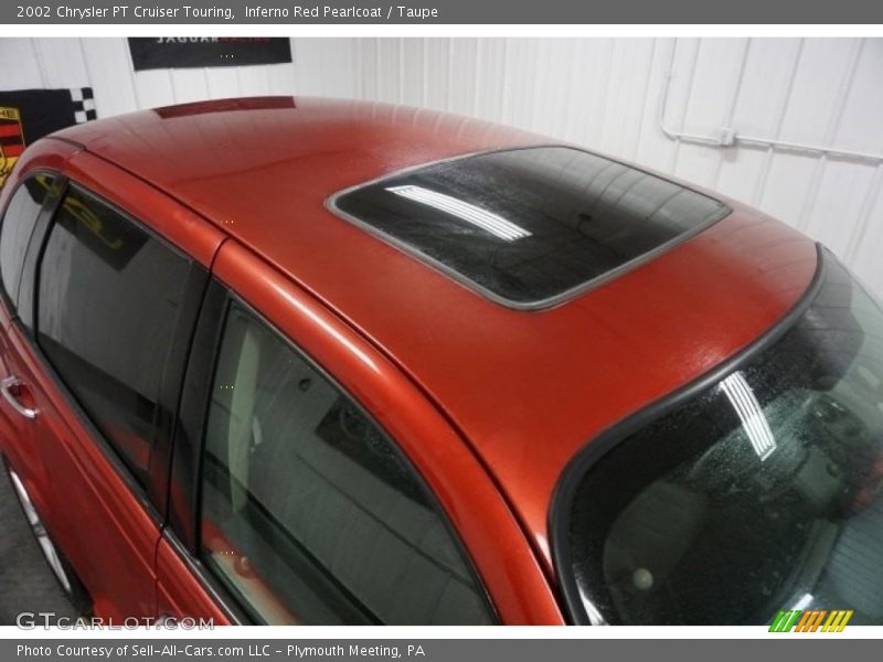 Inferno Red Pearlcoat / Taupe 2002 Chrysler PT Cruiser Touring