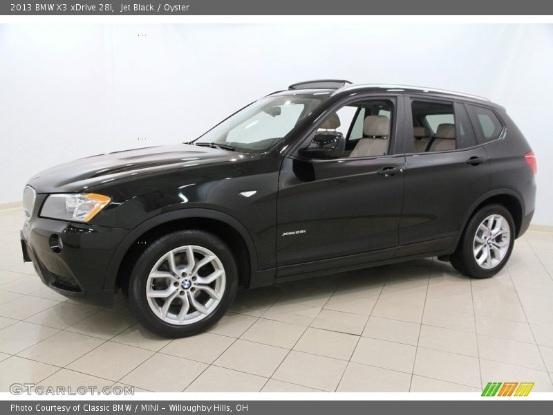 Jet Black / Oyster 2013 BMW X3 xDrive 28i