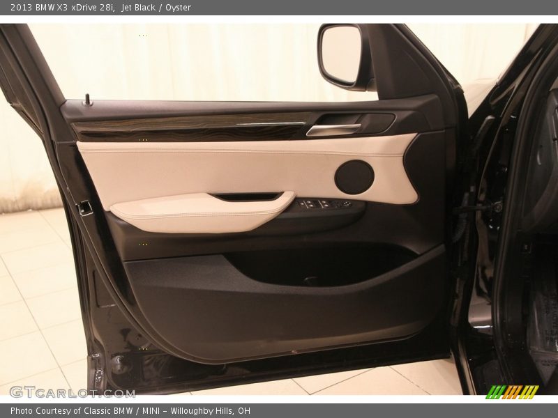 Jet Black / Oyster 2013 BMW X3 xDrive 28i