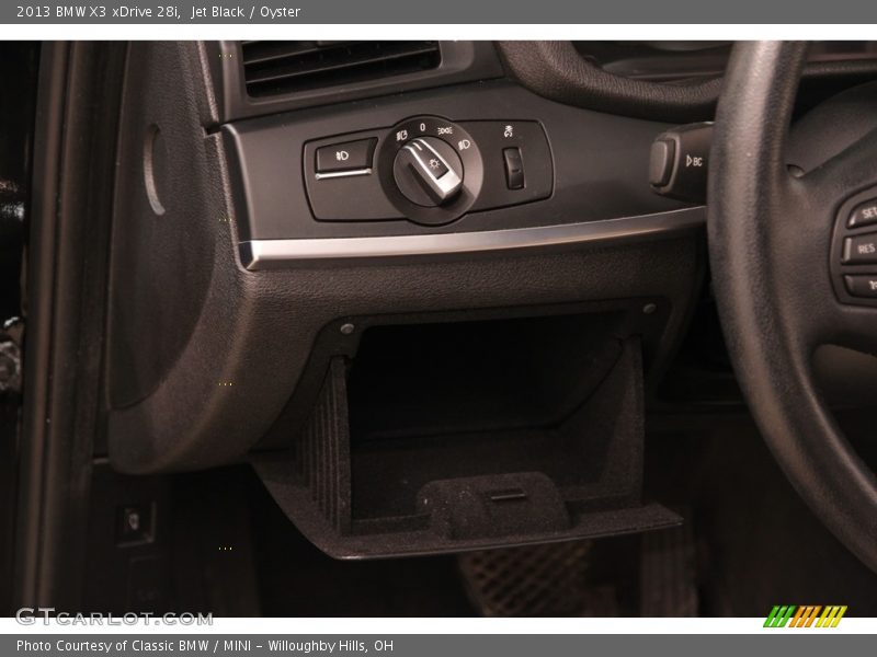 Jet Black / Oyster 2013 BMW X3 xDrive 28i