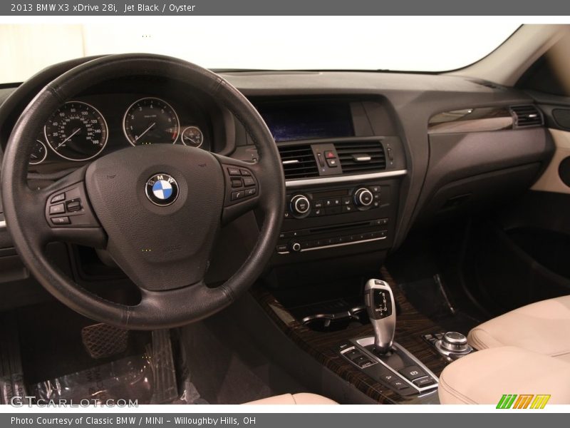 Jet Black / Oyster 2013 BMW X3 xDrive 28i