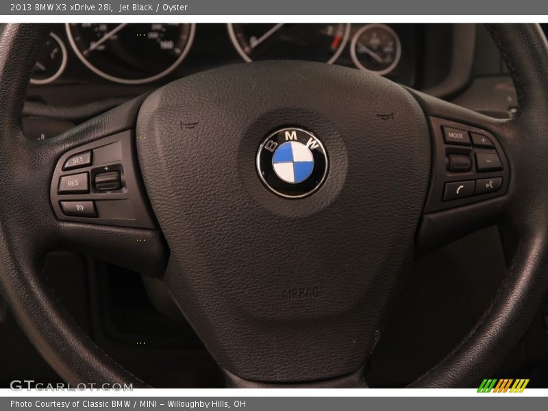 Jet Black / Oyster 2013 BMW X3 xDrive 28i