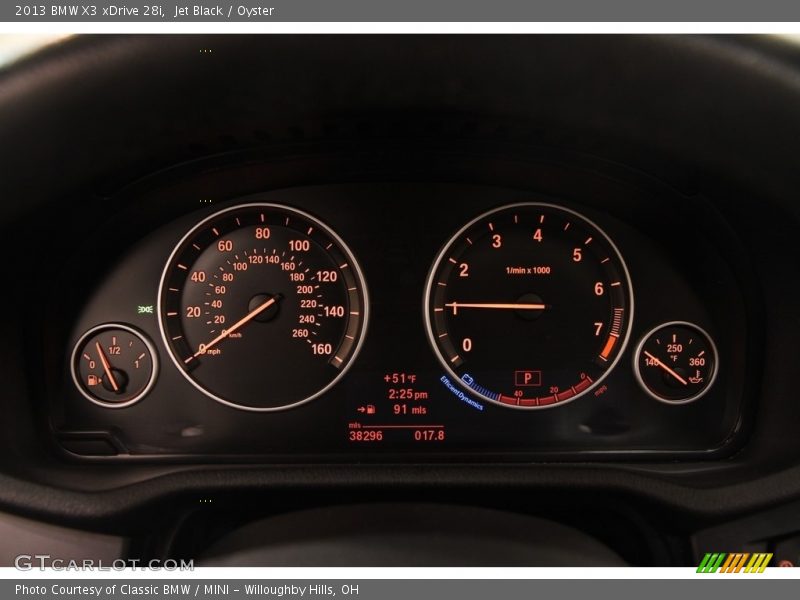 Jet Black / Oyster 2013 BMW X3 xDrive 28i
