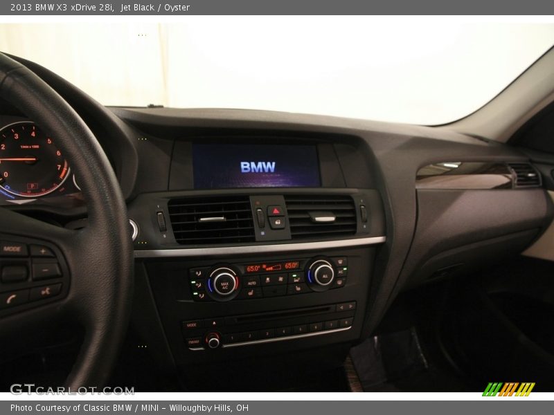 Jet Black / Oyster 2013 BMW X3 xDrive 28i