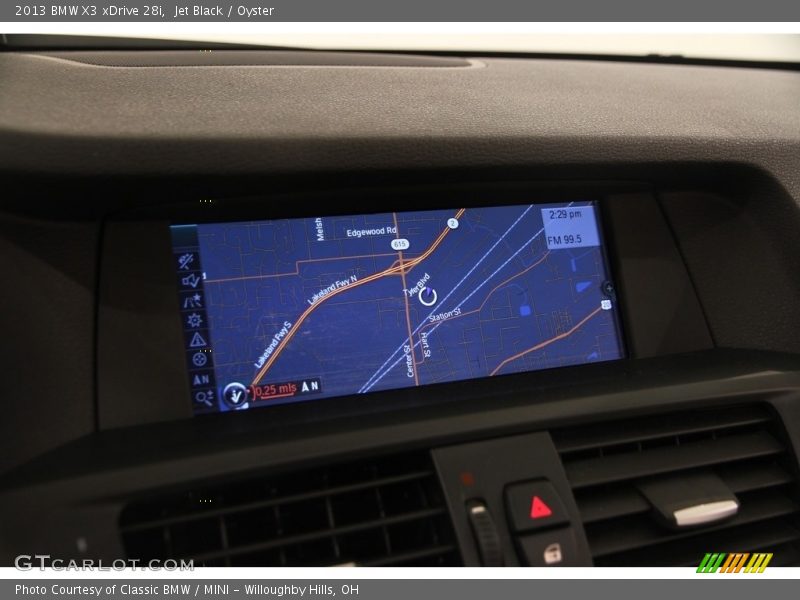 Jet Black / Oyster 2013 BMW X3 xDrive 28i