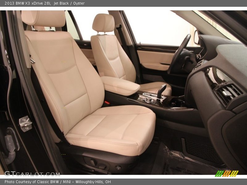 Jet Black / Oyster 2013 BMW X3 xDrive 28i