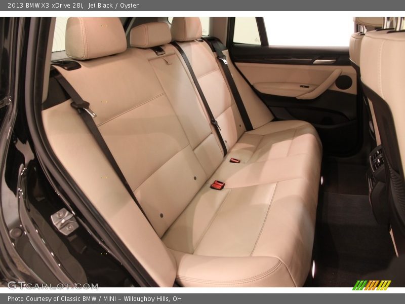 Jet Black / Oyster 2013 BMW X3 xDrive 28i