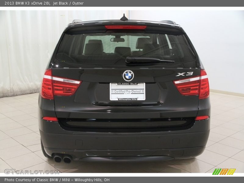 Jet Black / Oyster 2013 BMW X3 xDrive 28i