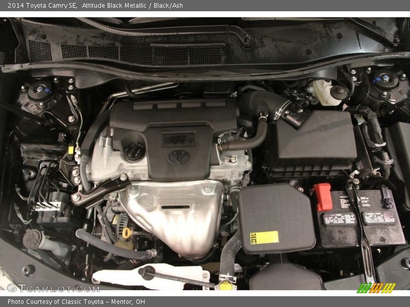 Attitude Black Metallic / Black/Ash 2014 Toyota Camry SE