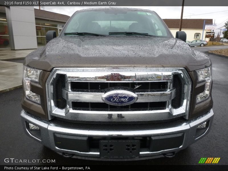 Caribou / Medium Earth Gray 2016 Ford F150 XLT SuperCab 4x4