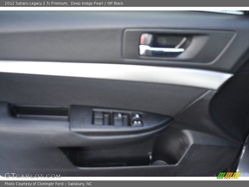 Deep Indigo Pearl / Off Black 2012 Subaru Legacy 2.5i Premium