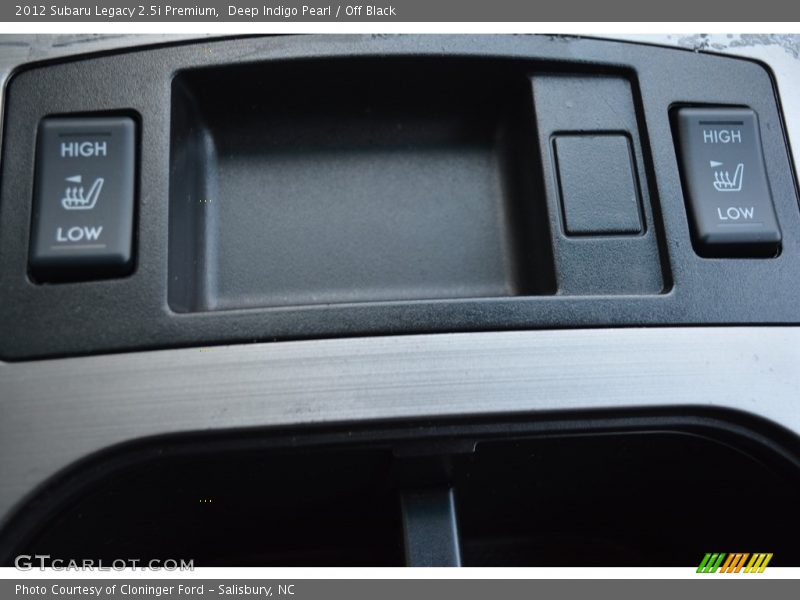 Deep Indigo Pearl / Off Black 2012 Subaru Legacy 2.5i Premium