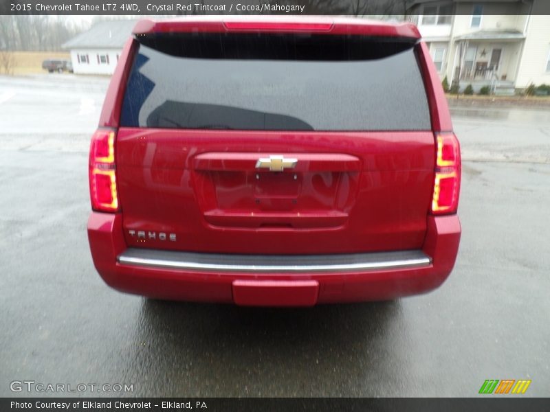 Crystal Red Tintcoat / Cocoa/Mahogany 2015 Chevrolet Tahoe LTZ 4WD