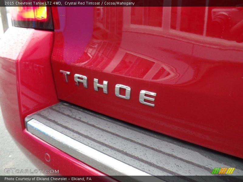 Crystal Red Tintcoat / Cocoa/Mahogany 2015 Chevrolet Tahoe LTZ 4WD