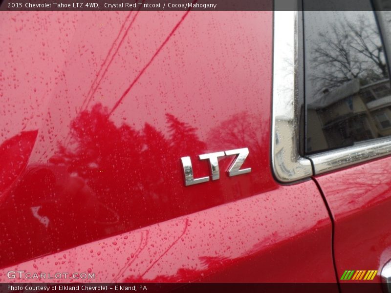 Crystal Red Tintcoat / Cocoa/Mahogany 2015 Chevrolet Tahoe LTZ 4WD