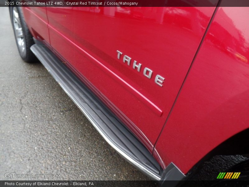 Crystal Red Tintcoat / Cocoa/Mahogany 2015 Chevrolet Tahoe LTZ 4WD
