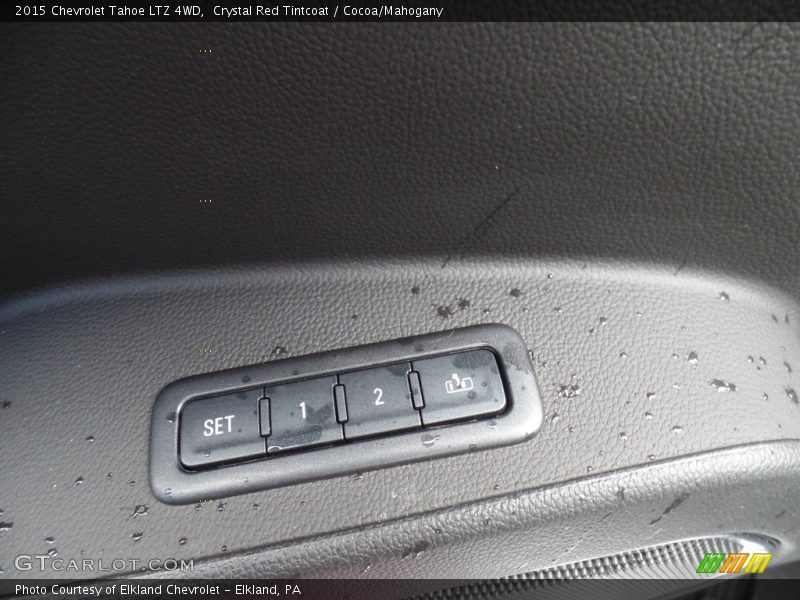 Crystal Red Tintcoat / Cocoa/Mahogany 2015 Chevrolet Tahoe LTZ 4WD