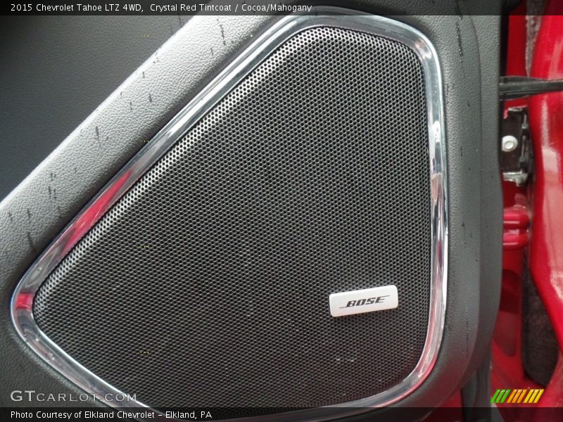 Crystal Red Tintcoat / Cocoa/Mahogany 2015 Chevrolet Tahoe LTZ 4WD