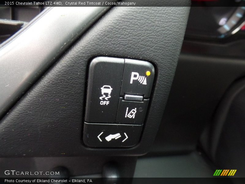 Crystal Red Tintcoat / Cocoa/Mahogany 2015 Chevrolet Tahoe LTZ 4WD