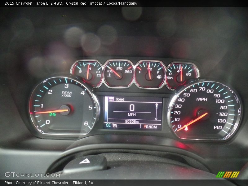 Crystal Red Tintcoat / Cocoa/Mahogany 2015 Chevrolet Tahoe LTZ 4WD