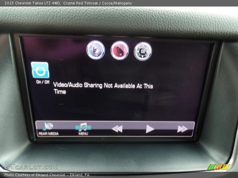 Crystal Red Tintcoat / Cocoa/Mahogany 2015 Chevrolet Tahoe LTZ 4WD