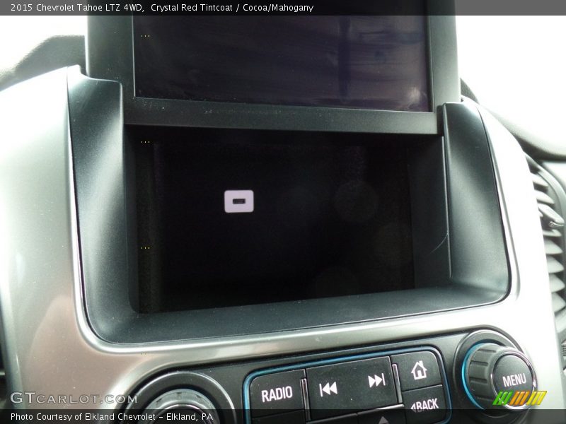 Crystal Red Tintcoat / Cocoa/Mahogany 2015 Chevrolet Tahoe LTZ 4WD