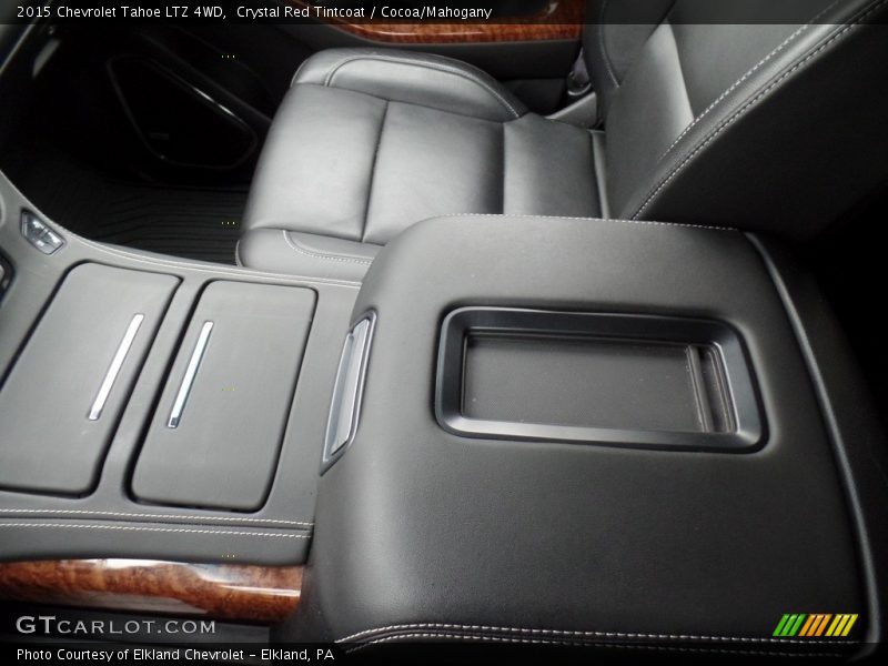 Crystal Red Tintcoat / Cocoa/Mahogany 2015 Chevrolet Tahoe LTZ 4WD