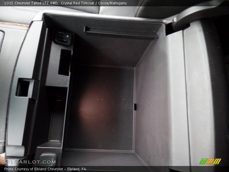 Crystal Red Tintcoat / Cocoa/Mahogany 2015 Chevrolet Tahoe LTZ 4WD