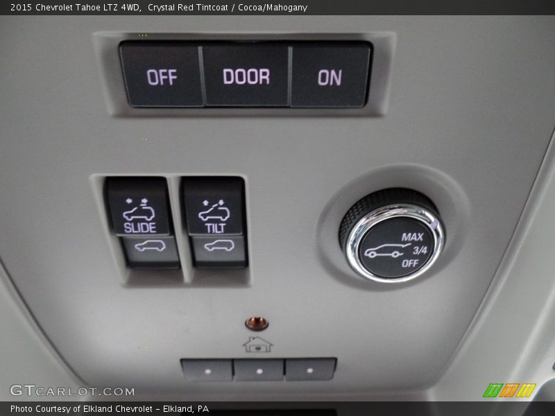 Crystal Red Tintcoat / Cocoa/Mahogany 2015 Chevrolet Tahoe LTZ 4WD