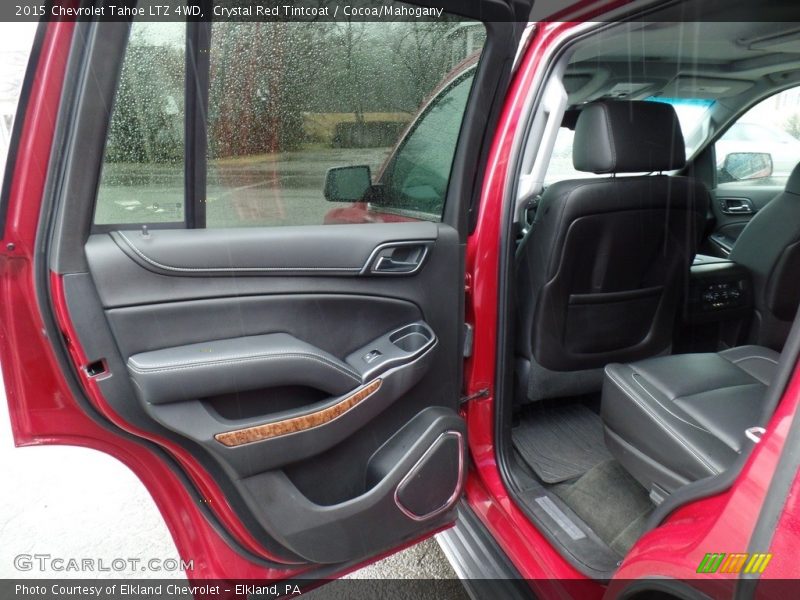 Crystal Red Tintcoat / Cocoa/Mahogany 2015 Chevrolet Tahoe LTZ 4WD
