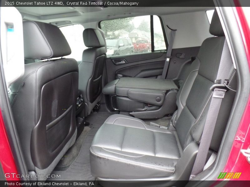 Crystal Red Tintcoat / Cocoa/Mahogany 2015 Chevrolet Tahoe LTZ 4WD