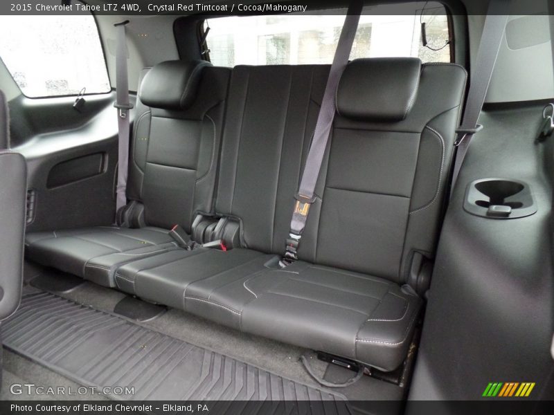 Crystal Red Tintcoat / Cocoa/Mahogany 2015 Chevrolet Tahoe LTZ 4WD