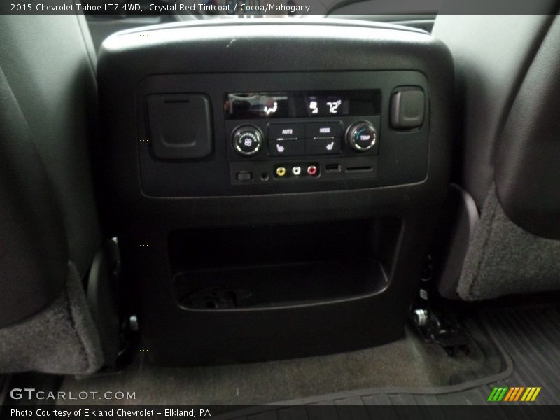 Crystal Red Tintcoat / Cocoa/Mahogany 2015 Chevrolet Tahoe LTZ 4WD