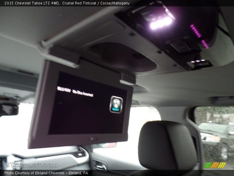 Crystal Red Tintcoat / Cocoa/Mahogany 2015 Chevrolet Tahoe LTZ 4WD