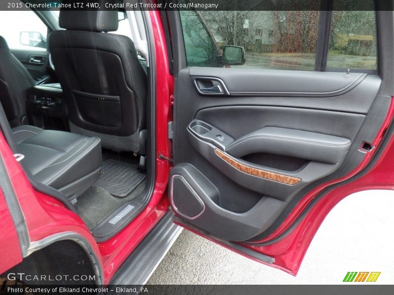 Crystal Red Tintcoat / Cocoa/Mahogany 2015 Chevrolet Tahoe LTZ 4WD