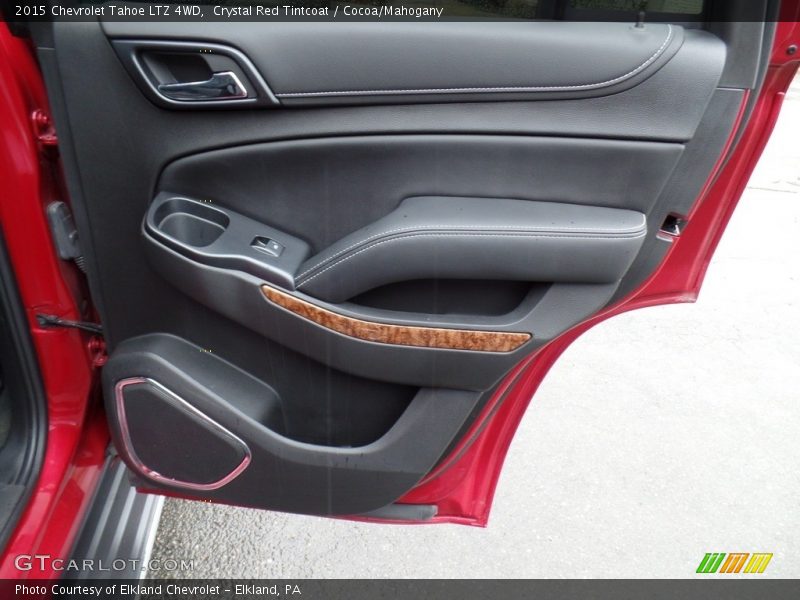 Crystal Red Tintcoat / Cocoa/Mahogany 2015 Chevrolet Tahoe LTZ 4WD
