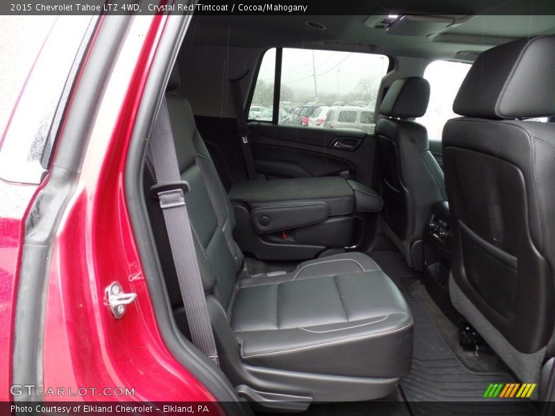 Crystal Red Tintcoat / Cocoa/Mahogany 2015 Chevrolet Tahoe LTZ 4WD